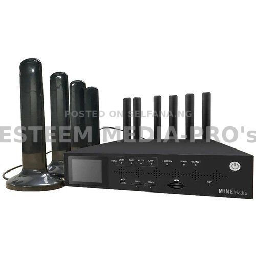 MiNE Media A320H 8K 5G Multi-Network Bonding Decoder