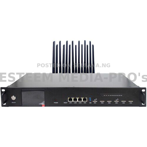 MiNE Media C6 5G Rack Network Bonding Router