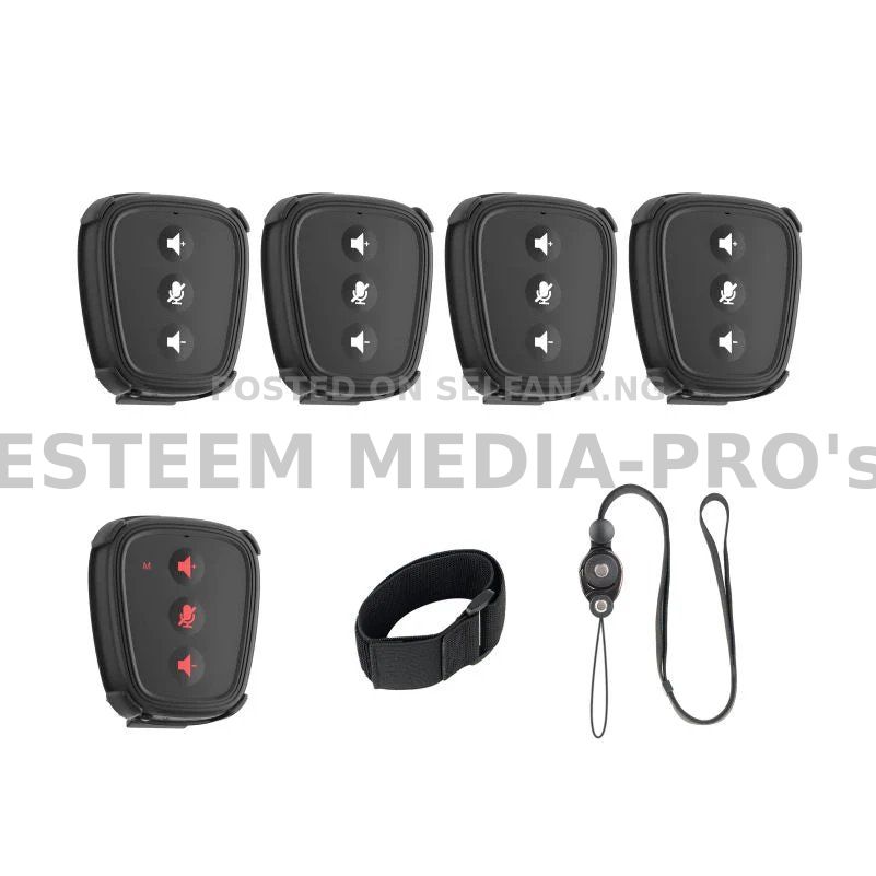 CAME-TV Nano, A Small Digital Wireless Intercom Pod - NANO 5PCS KIT