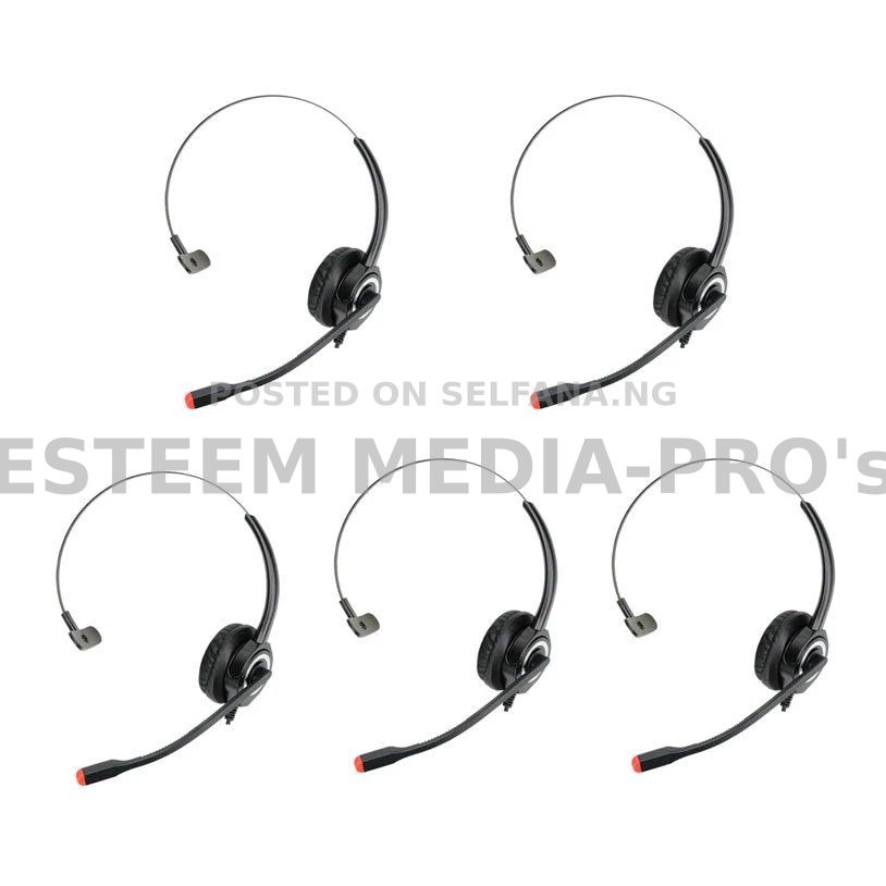 5 Pack Lightweight Wired Headset with Microphone, Suitable for NANO