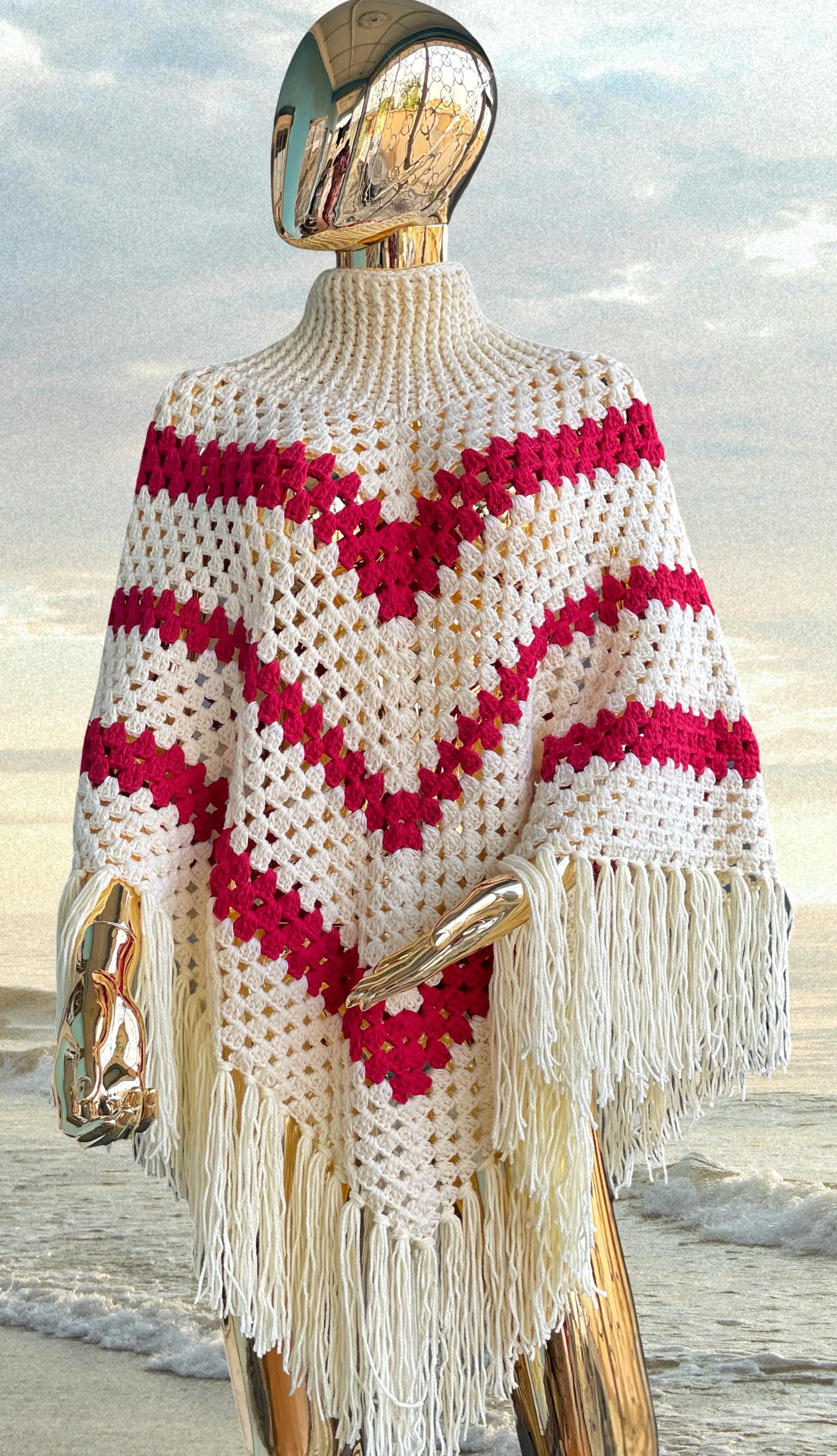 Crochet Poncho Pattern