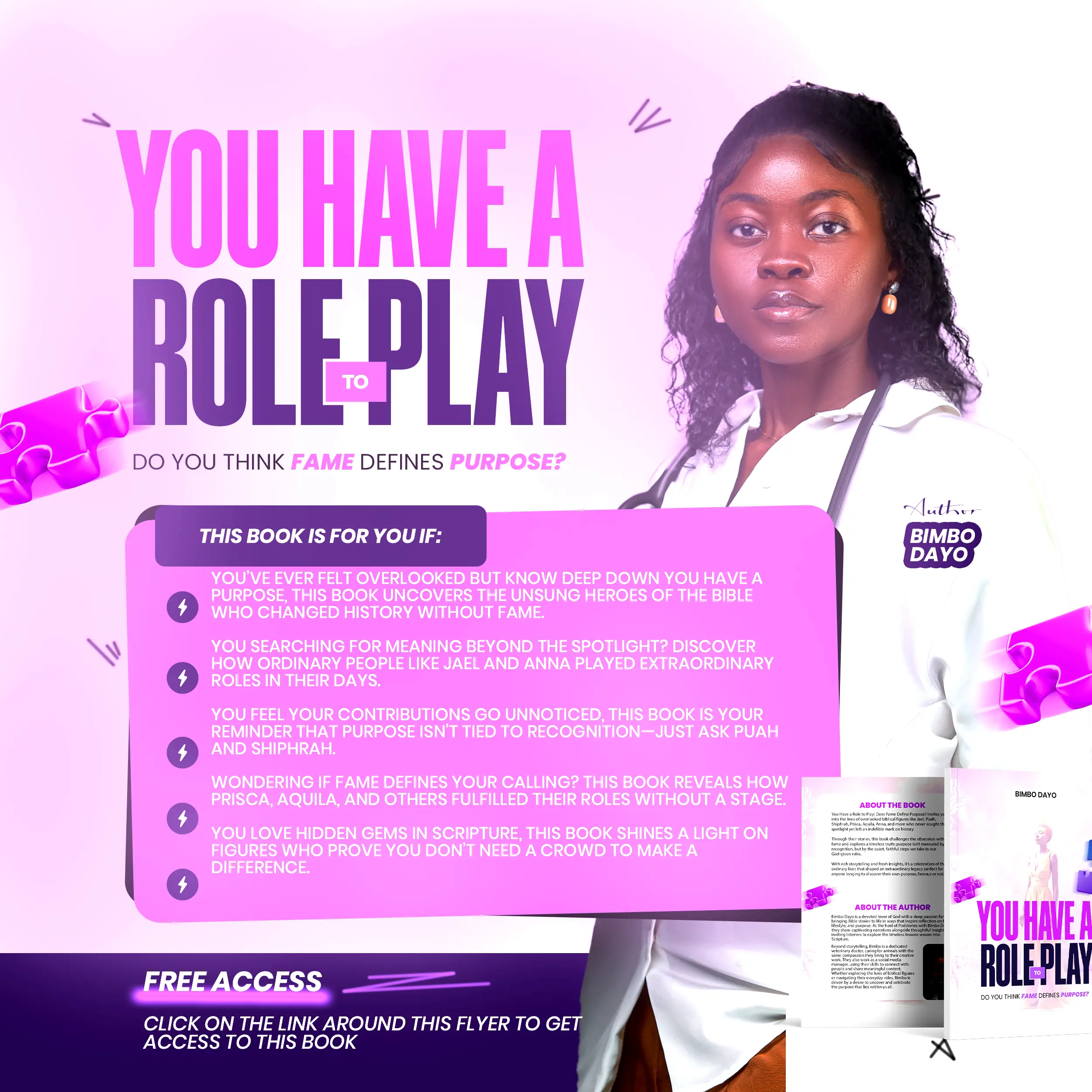 You Have A Role to Play