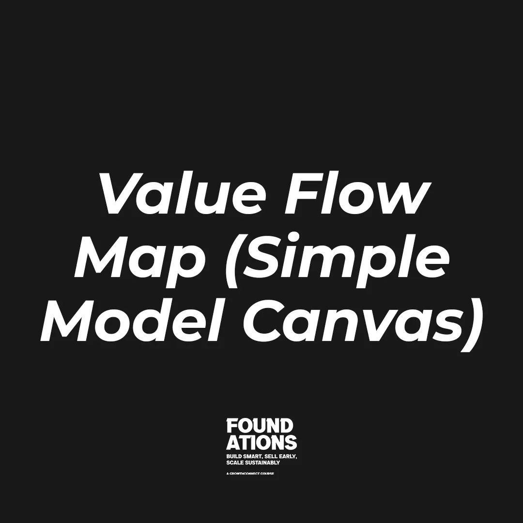 Value Flow Map (Simple Model Canvas)