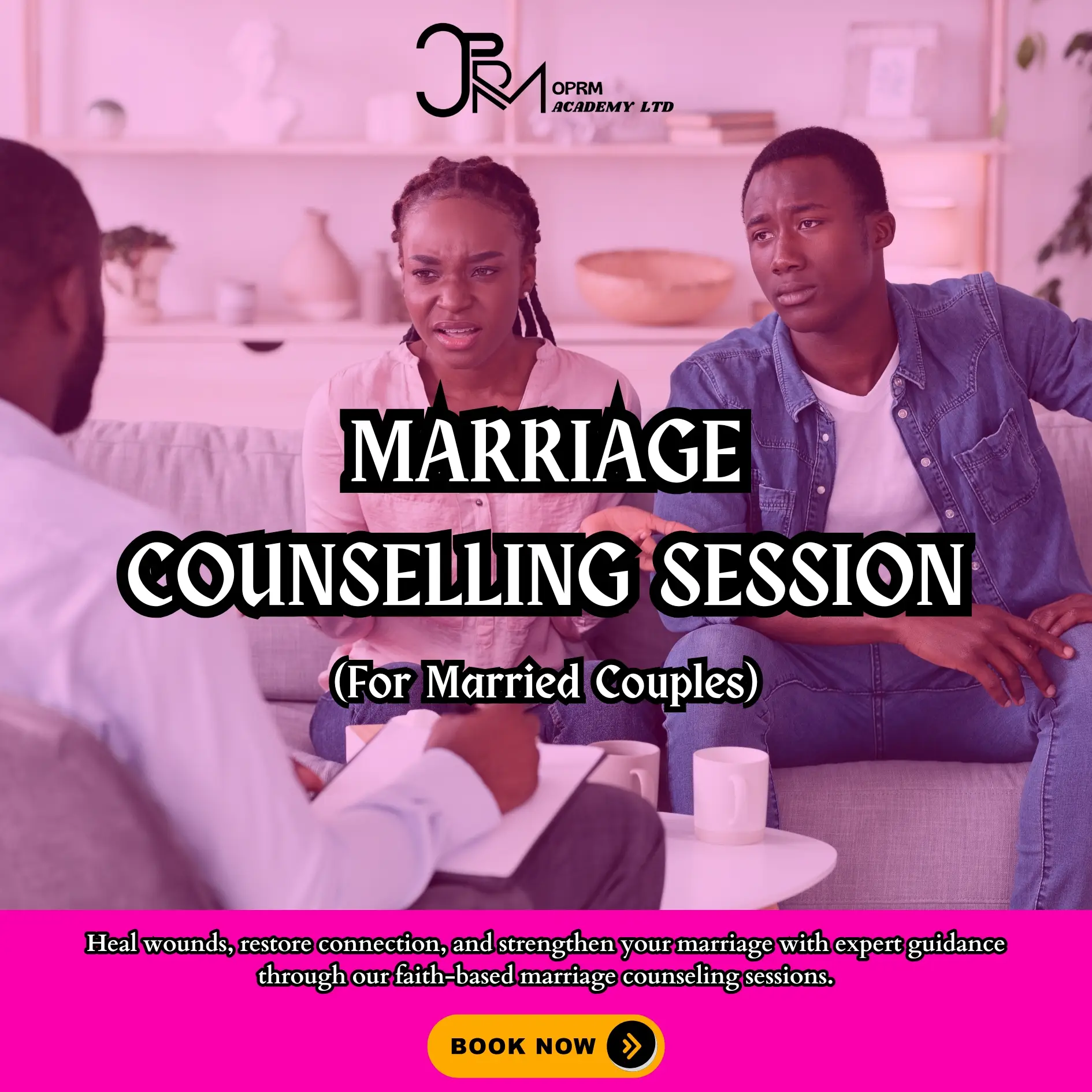 Marriage Counseling Session ( For Married Couples Only )