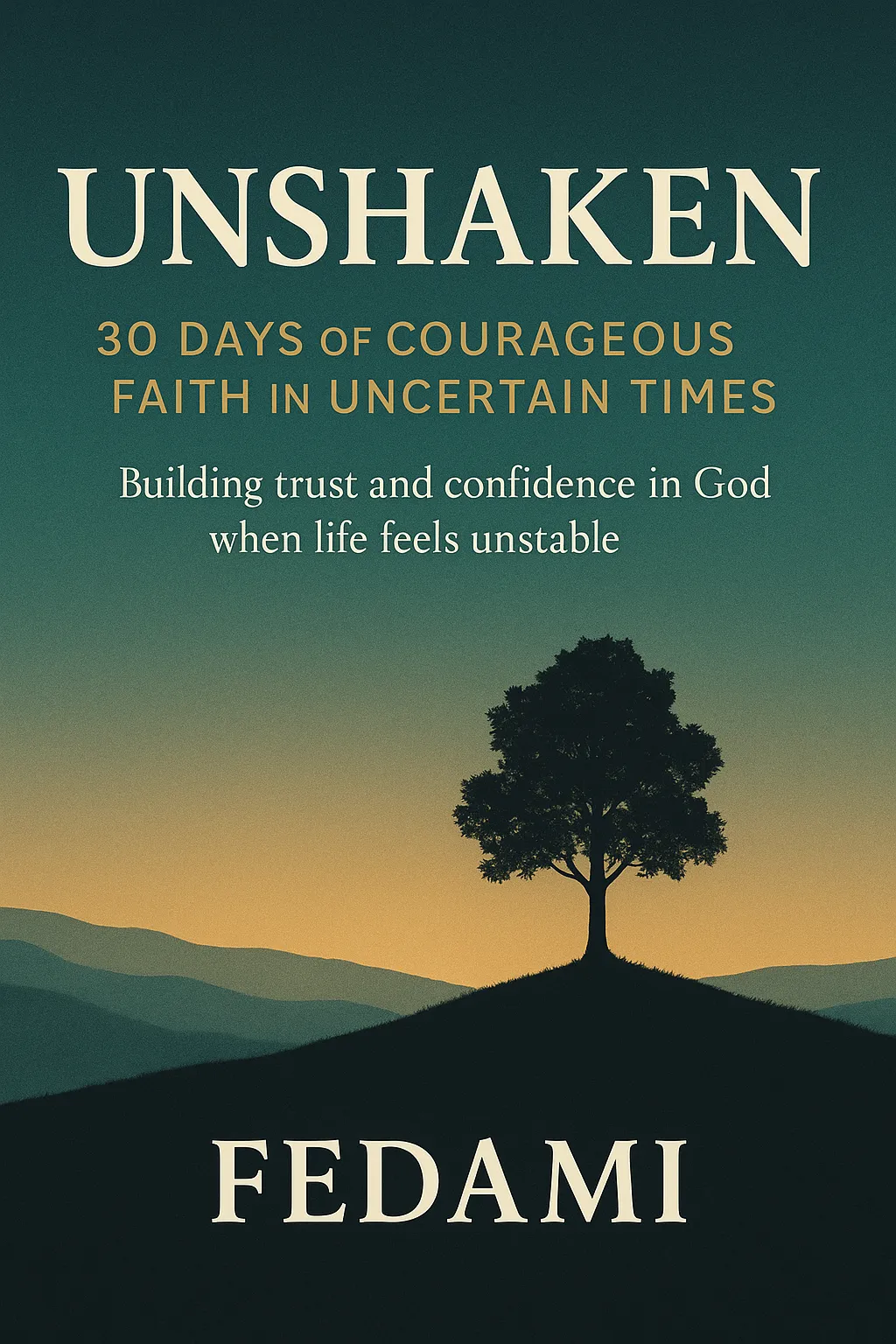 Unshaken: 30 Days of Courageous Faith in Uncertain Times