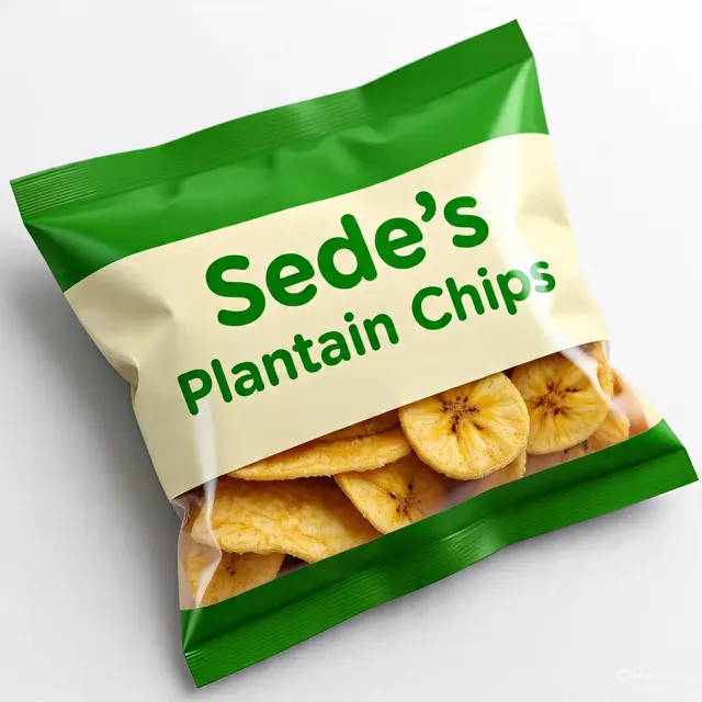 Sede’s Plantain Chips(25g) Bulk Order: 100 pieces per box