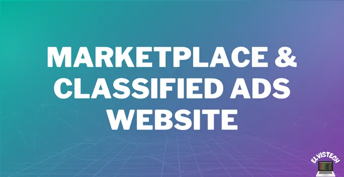 Classified Ad Marketplace Website