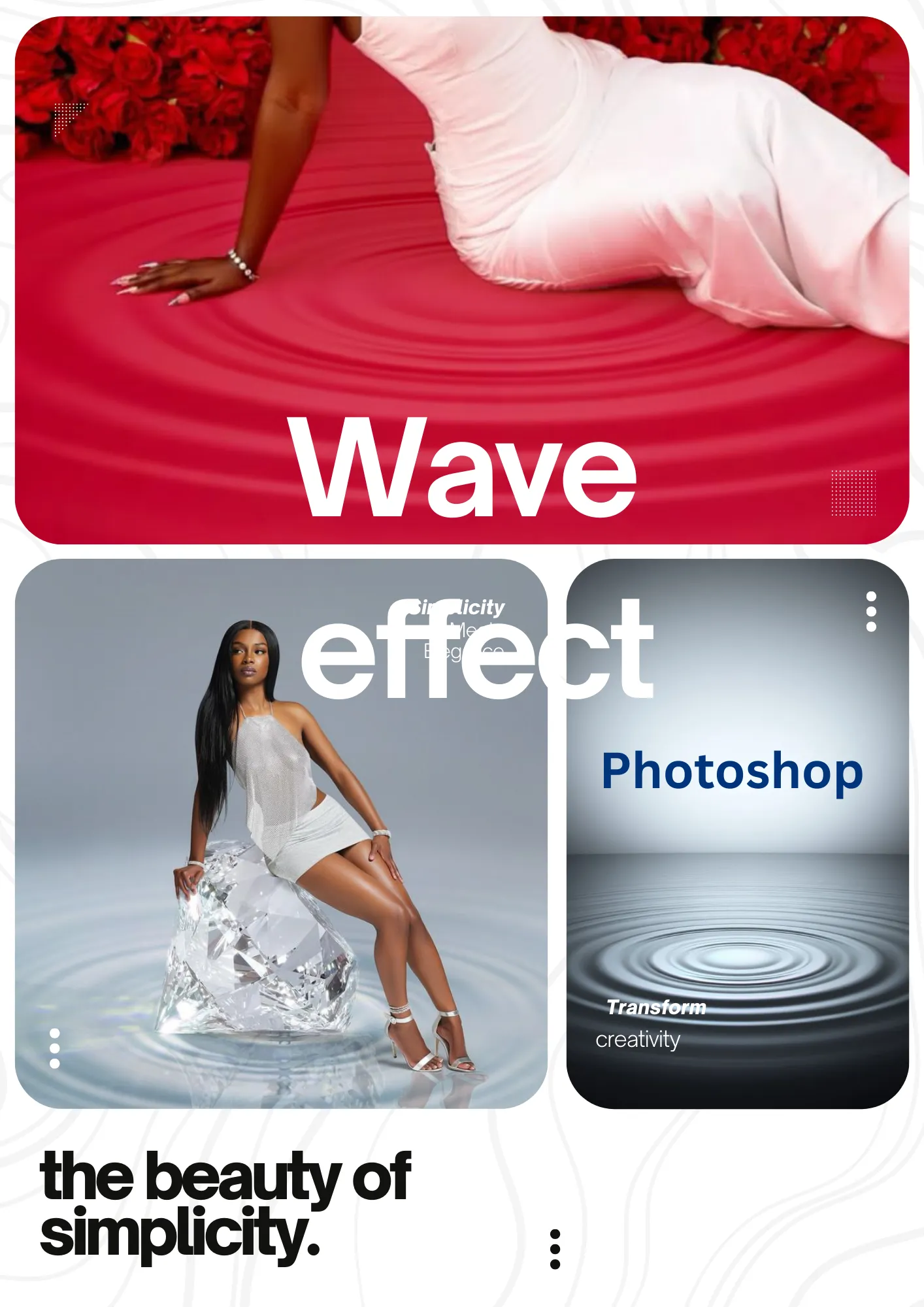 Photoshop wave effect