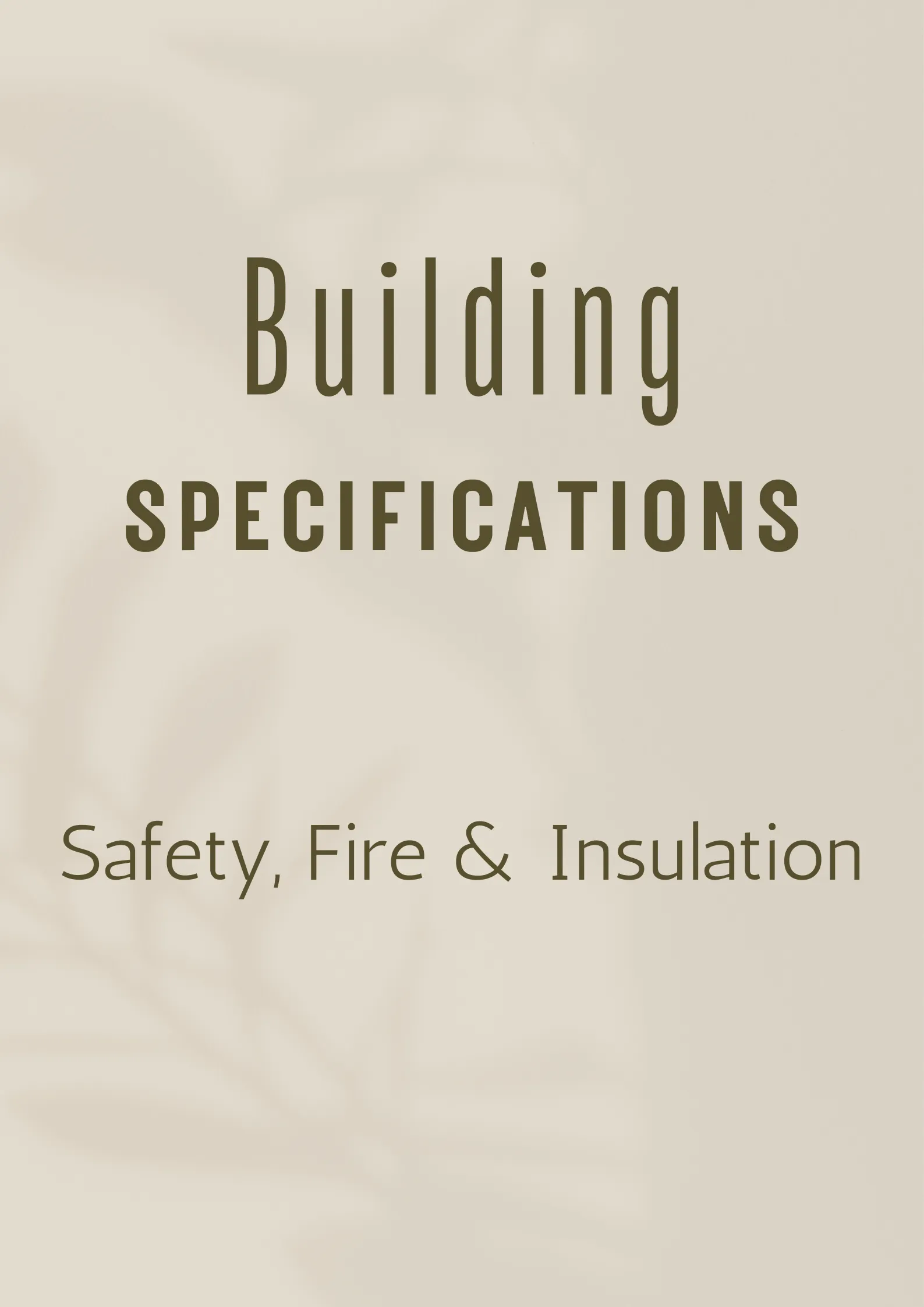 Safety, Fire & Insulation (2025 Edition)