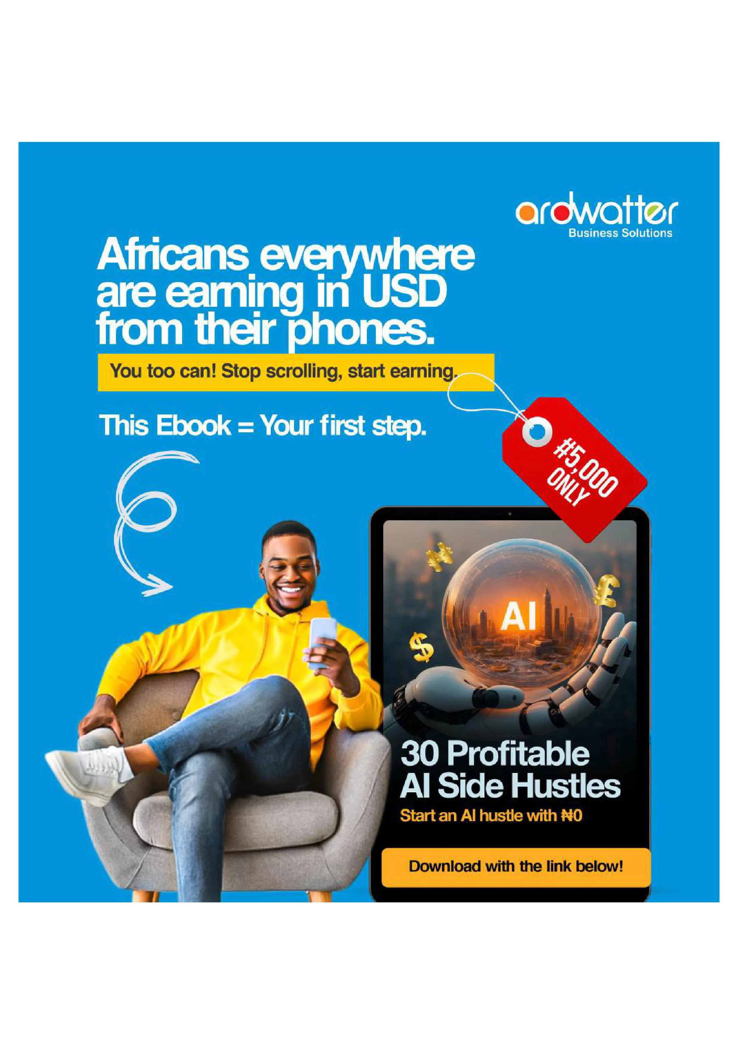 30 Profitable AI Side-Hustles That Can Earn You N300K+ Monthly Using Free Al Tools