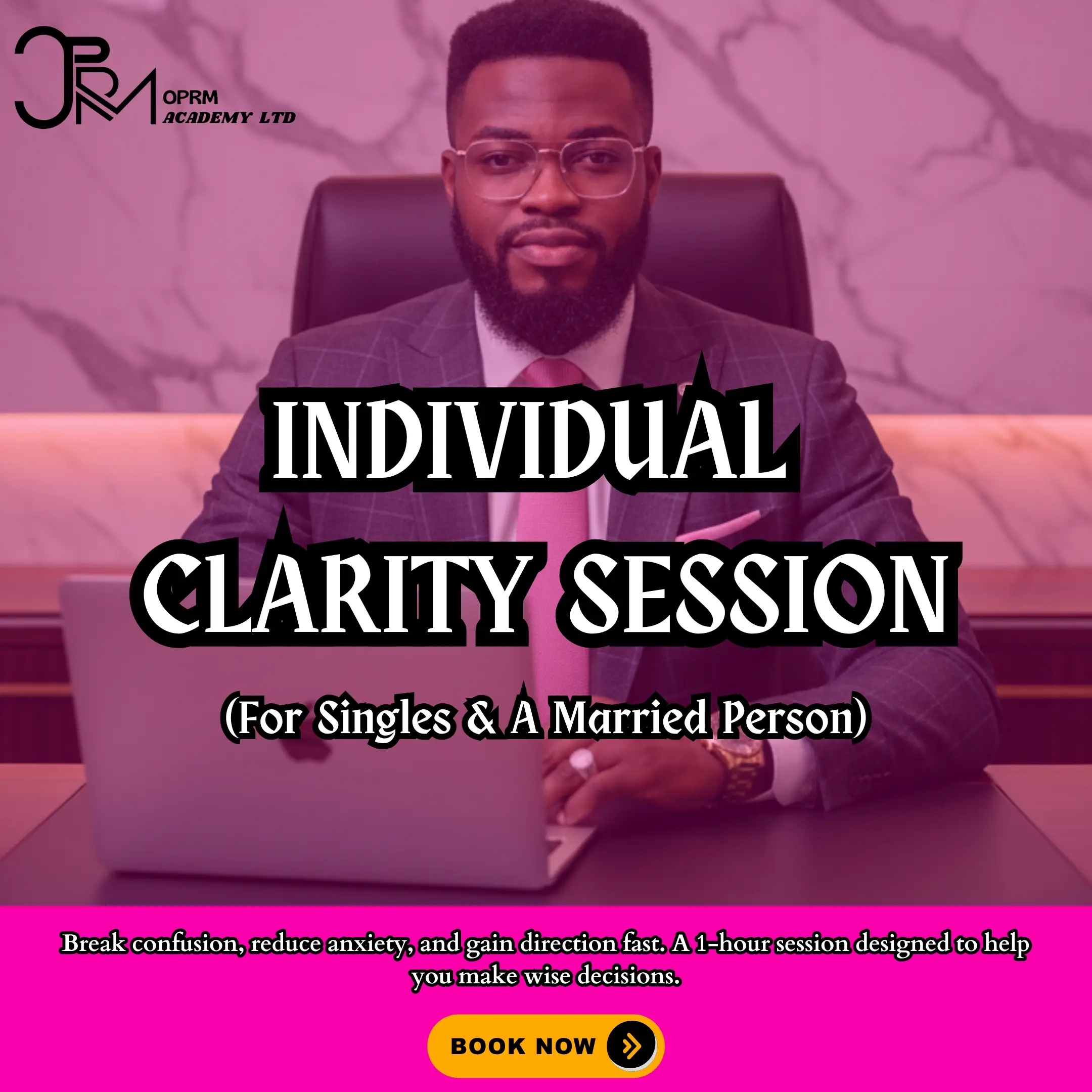 Book A One Hour Clarity Session