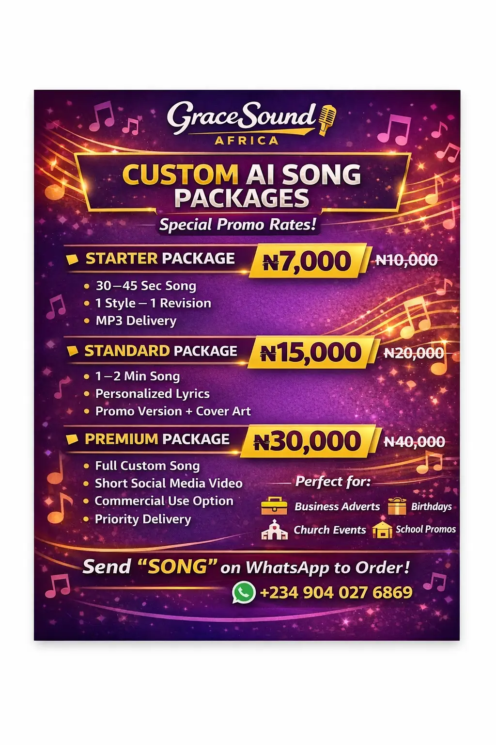 Custom AI Music Creation