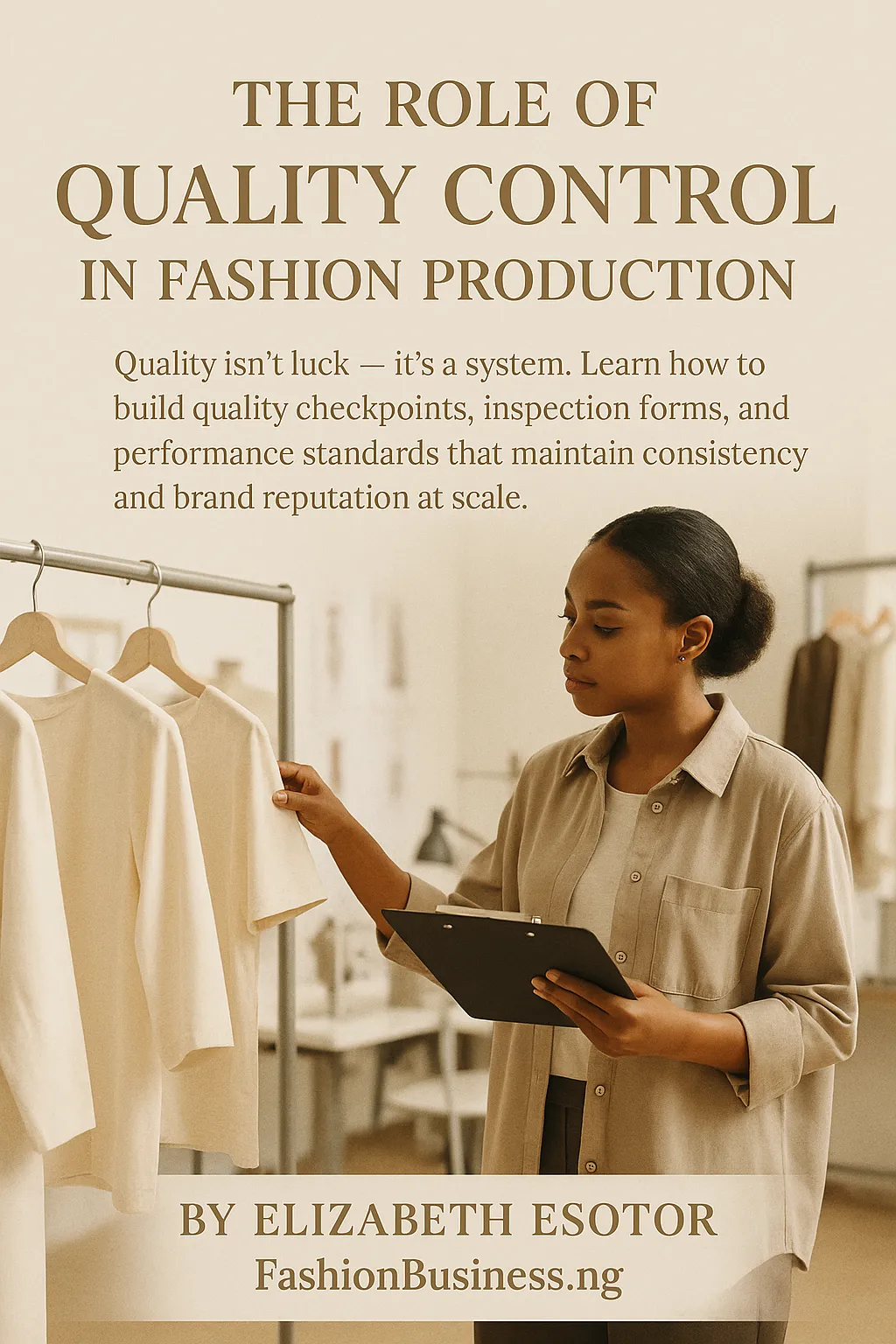 The Role of Quality Control in Fashion Production
