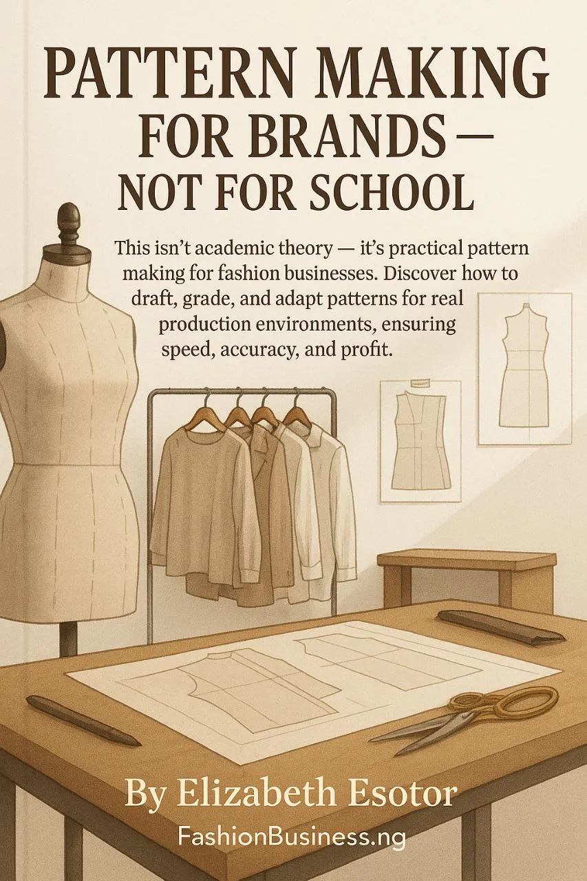 Pattern Making for Brands — Not for School