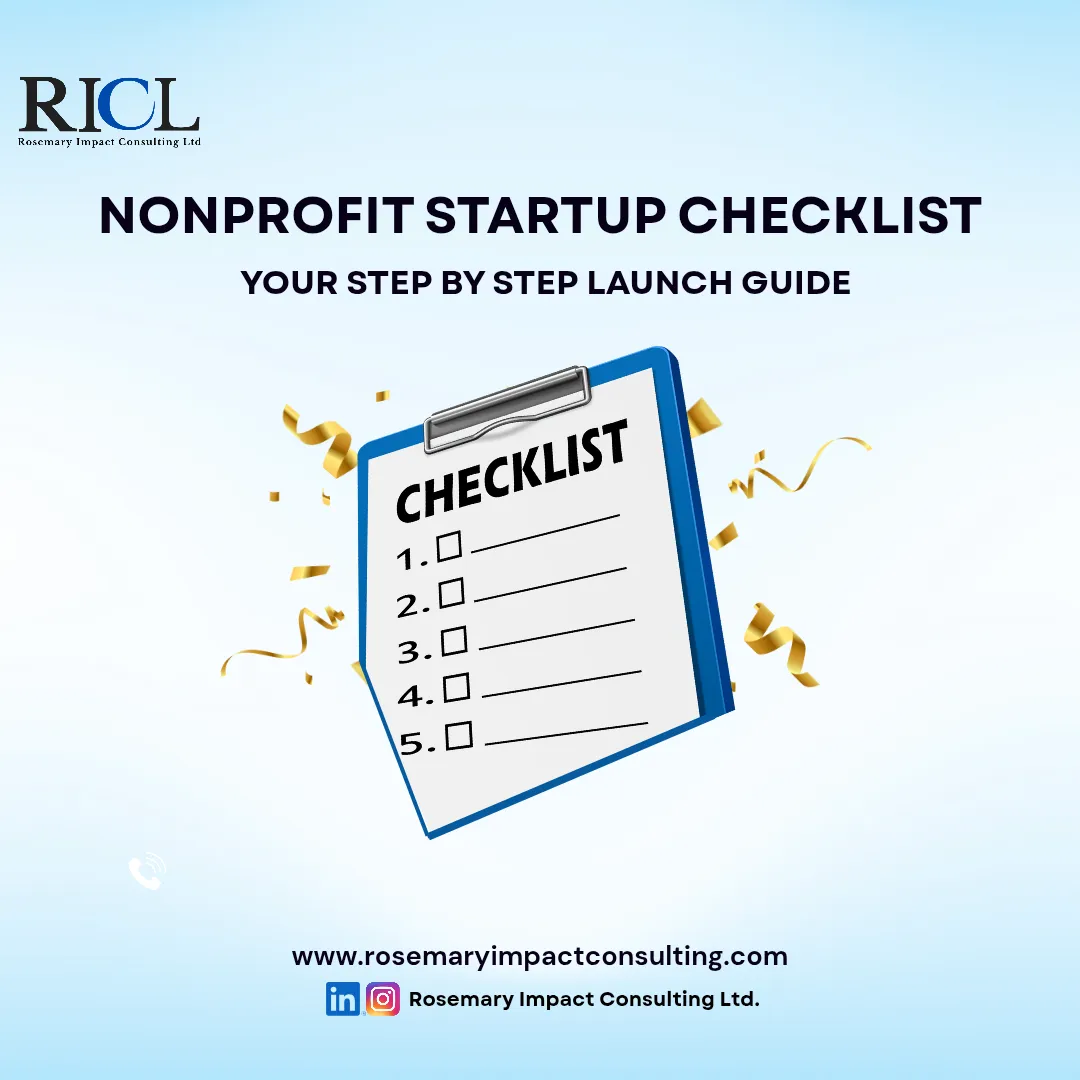 Nonprofit Startup Checklist