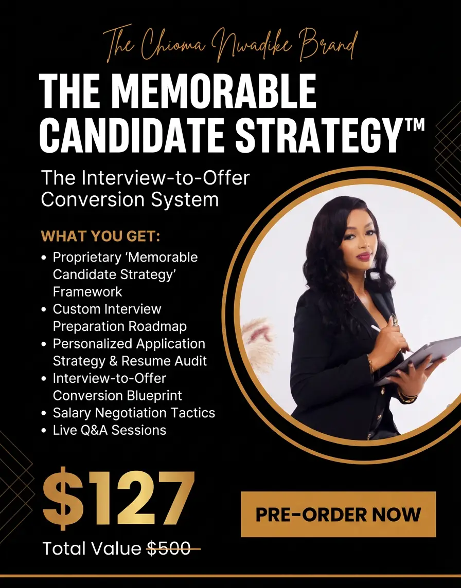 THE MEMORABLE CANDIDATE STRATEGY™