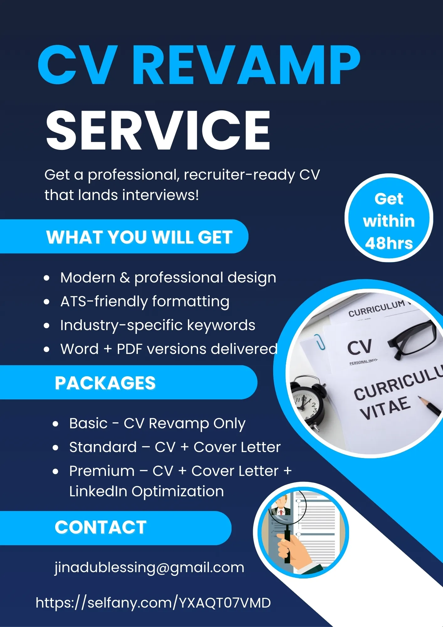 Professional CV Revamp