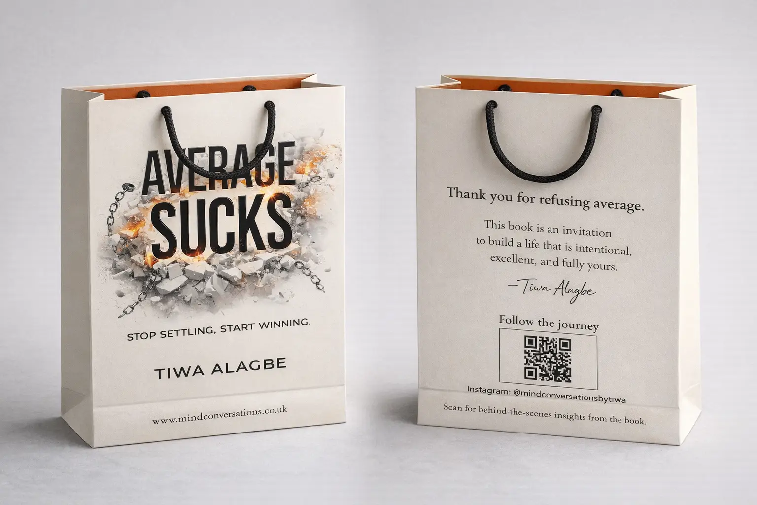 AVERAGE SUCKS; Stop Settling, Start Winning.