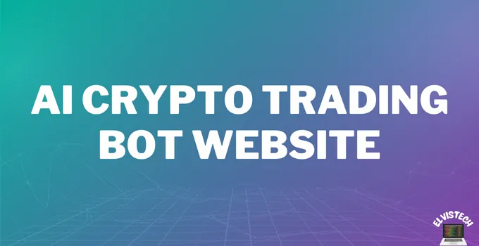 Virtual AI Crypto Trading Bot Website