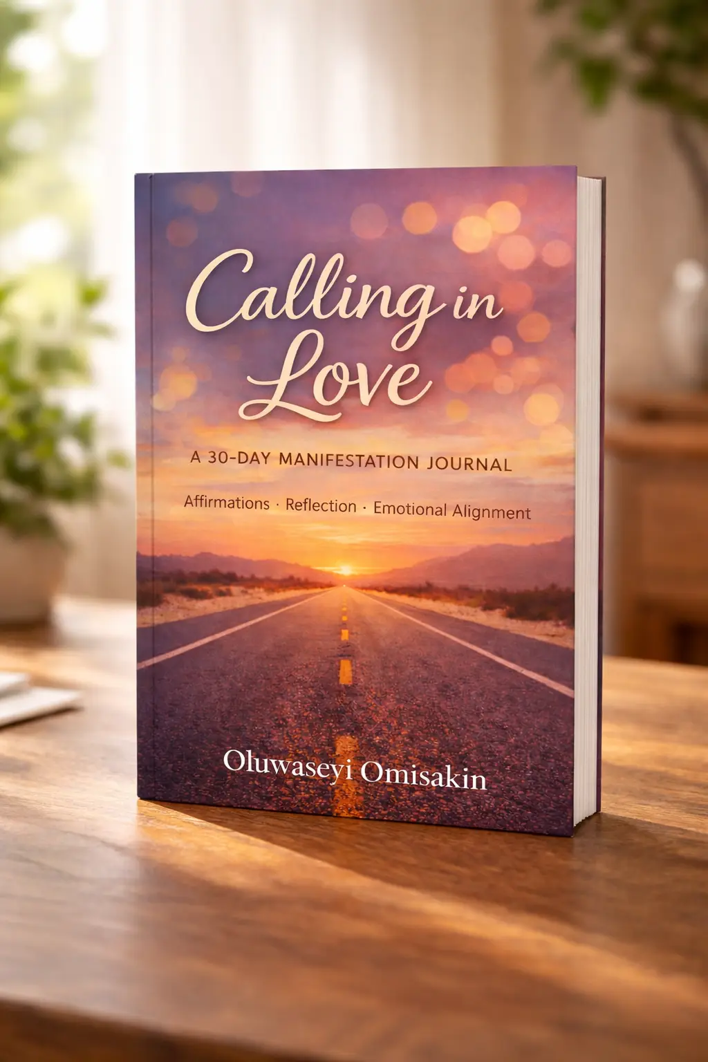 Calling In Love : A 30-Day Manifest Journal for Healing, Clarity & Intentional Relationships by Oluwaseyi Omisakin