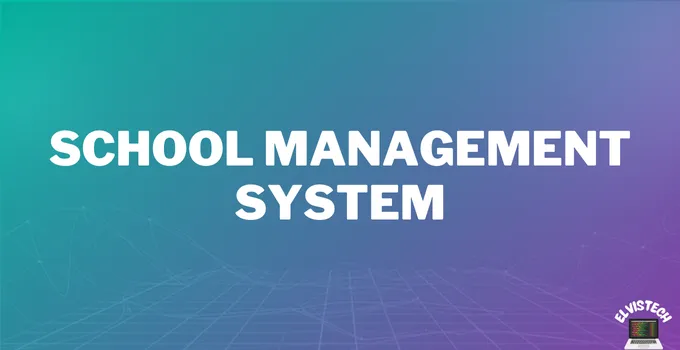 School Management Website