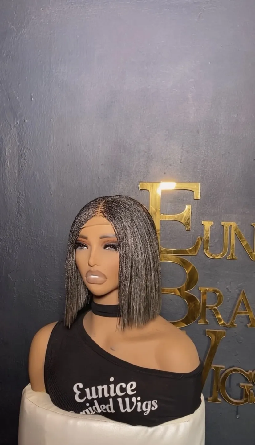 Closure Short micro twist wig