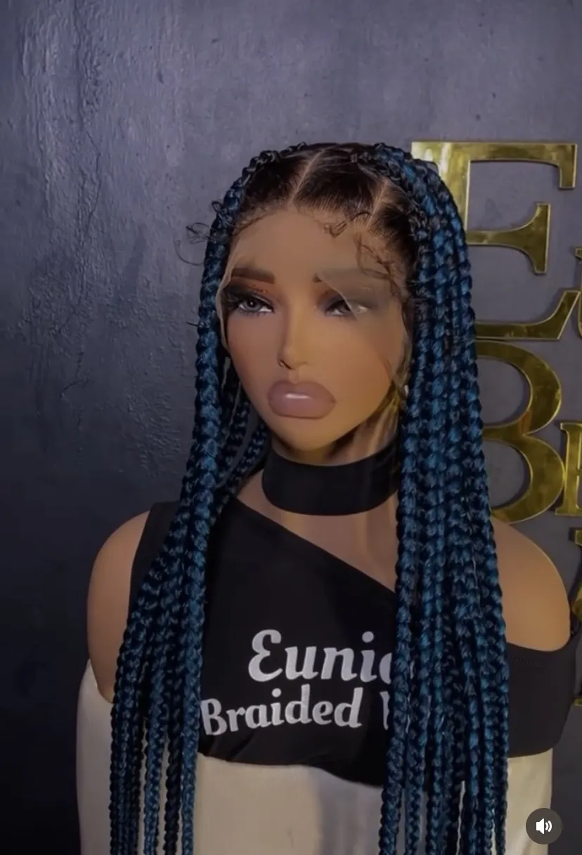 Full lace Jumbo braided wig