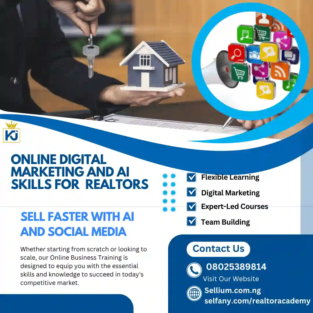 Sell Properties Faster: The Ultimate course for Nigerian Realtors Using Free AI Tools