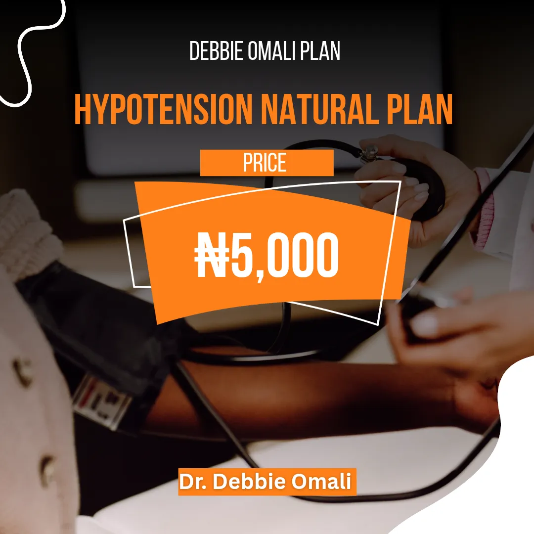 Hypotension Natural Plan