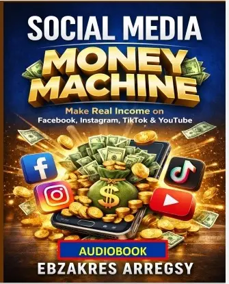 Social Media Money Machine: Make Real Income on Facebook, Instagram, TikTok & you tube (Audiobook)