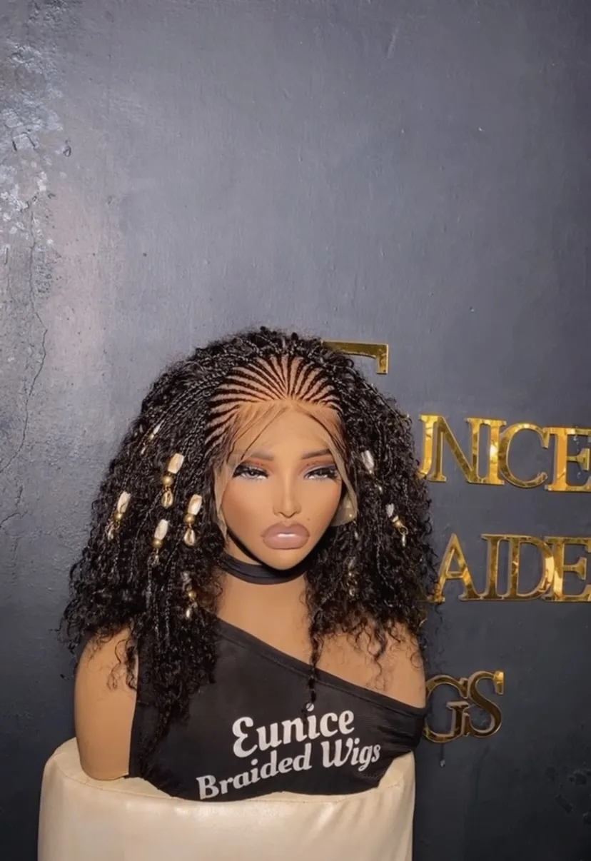 Human hair Freestyle wig