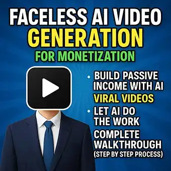 Faceless Ai Video Generation for Monetization