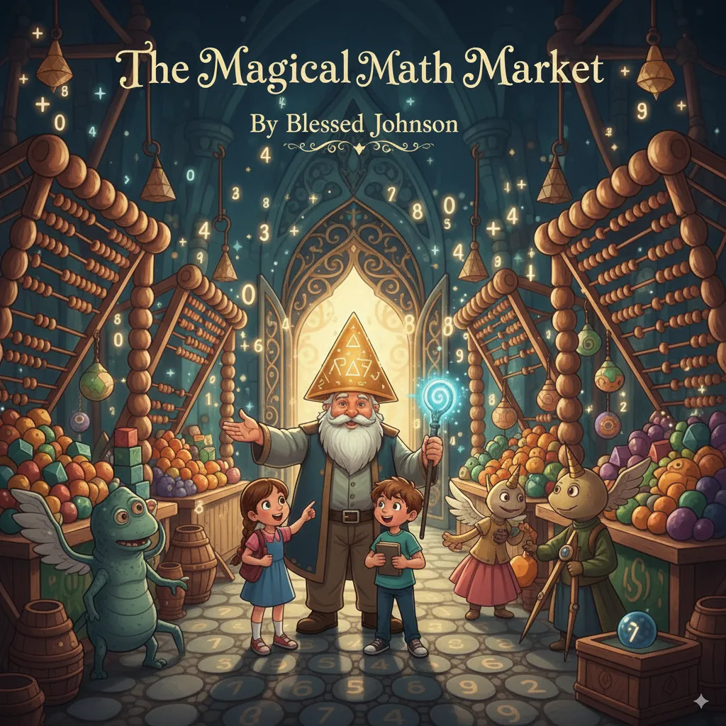 The Magical Math Market – Fun Educational Children's Book for Ages 4-8 | Adventure Story That Makes Learning Math Exciting & Easy