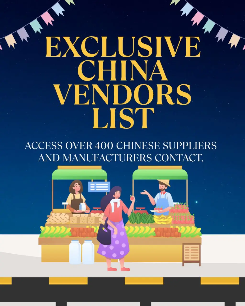 EXCLUSIVE CHINESE SUPPLIER & MANUFACTURERS CONTACT