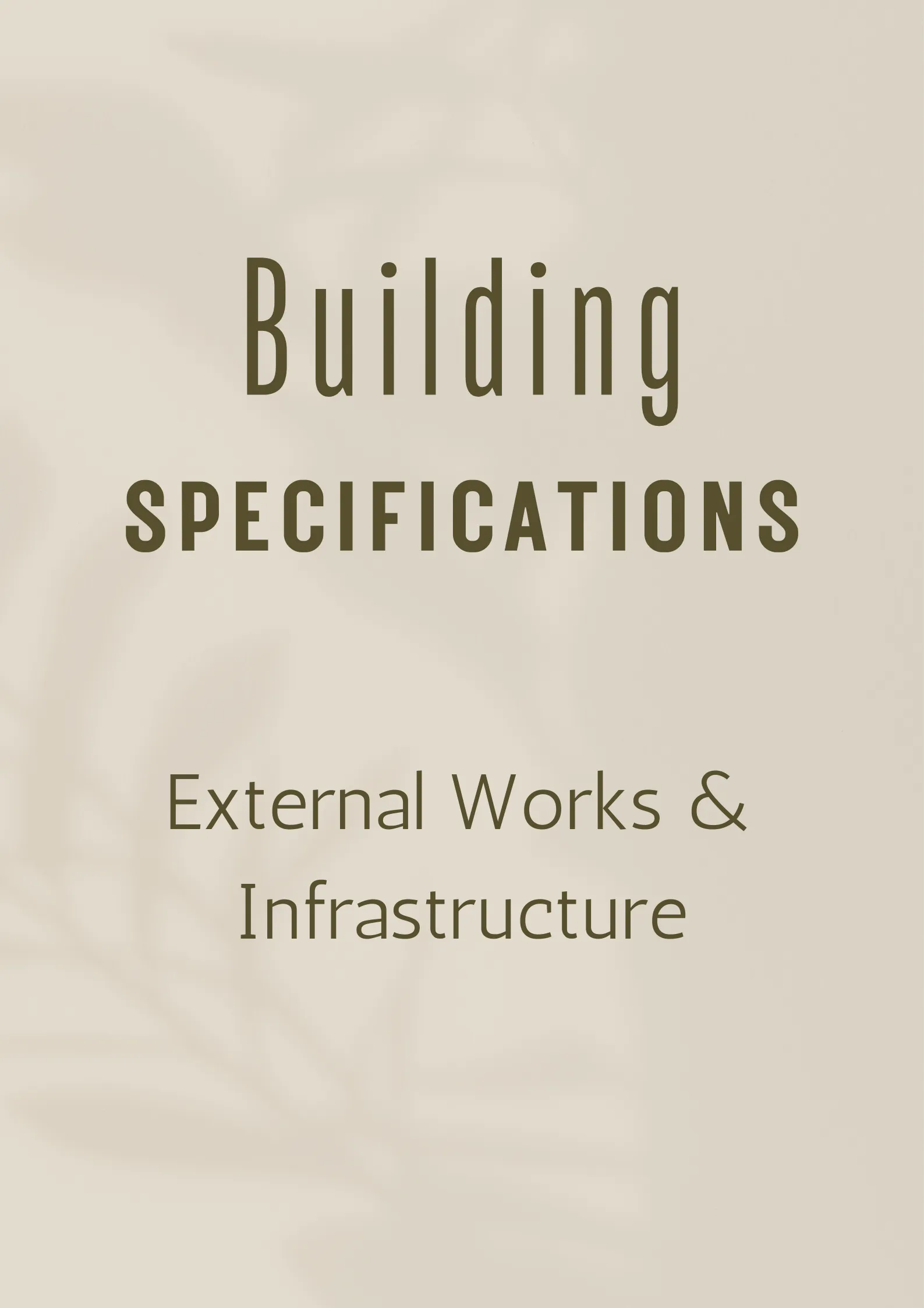 External Works & Infrastructure (2026 Edition)