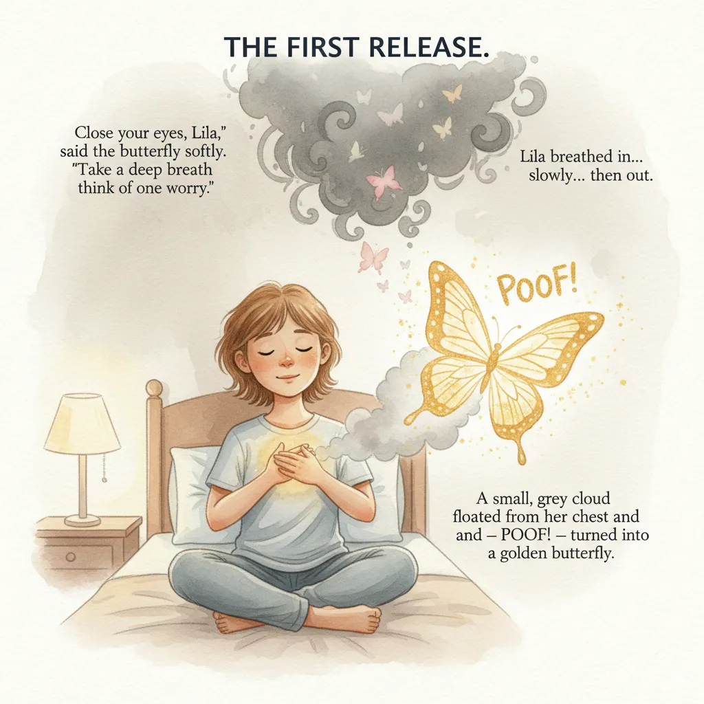 The Day My Worries Turned into Butterflies – Children's Book on Anxiety, Mindfulness, and Positive Thinking for Kids Ages 3-8