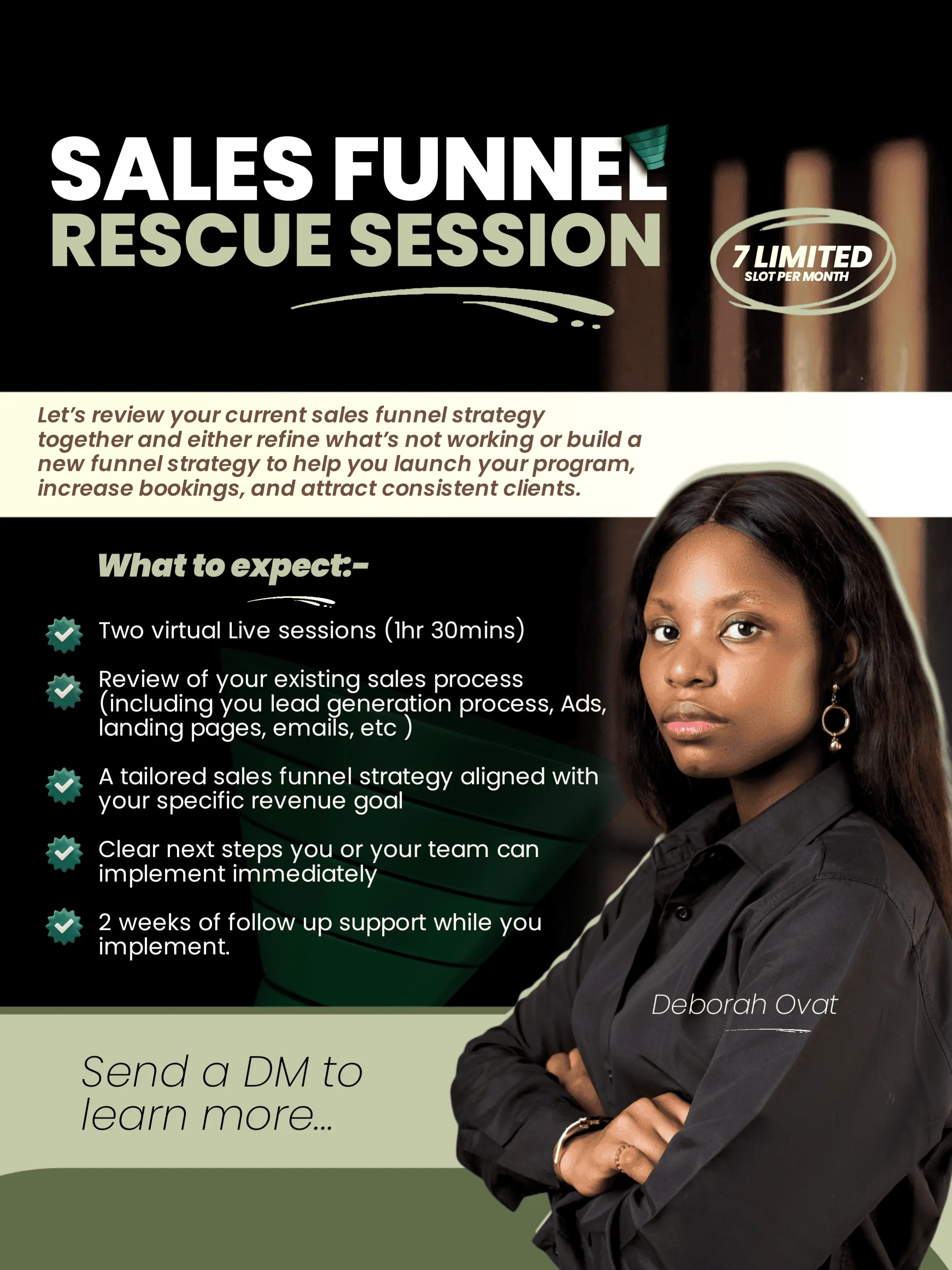 SALES FUNNEL RESCUE SESSION with Virtualdebz