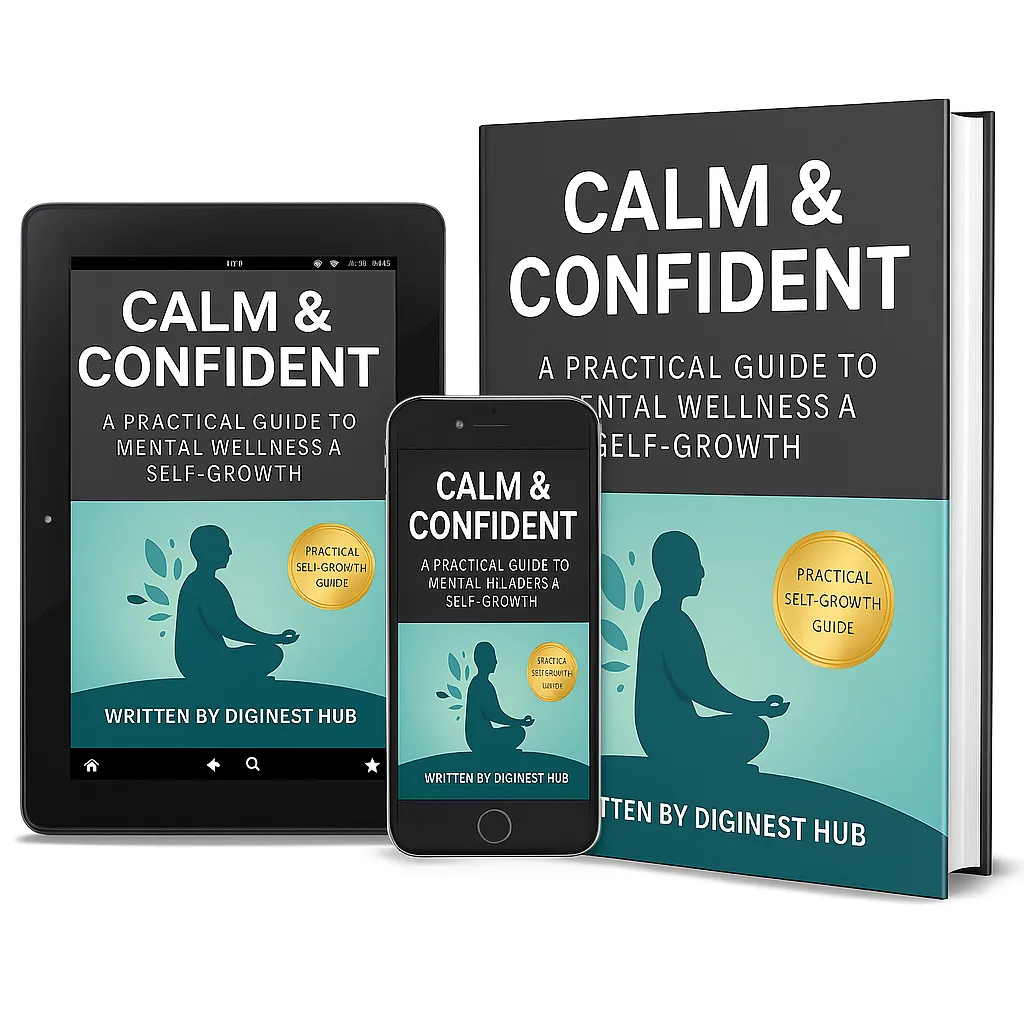 📘 Calm & Confident: A Practical Guide to Mental Wellness and Self-Growth