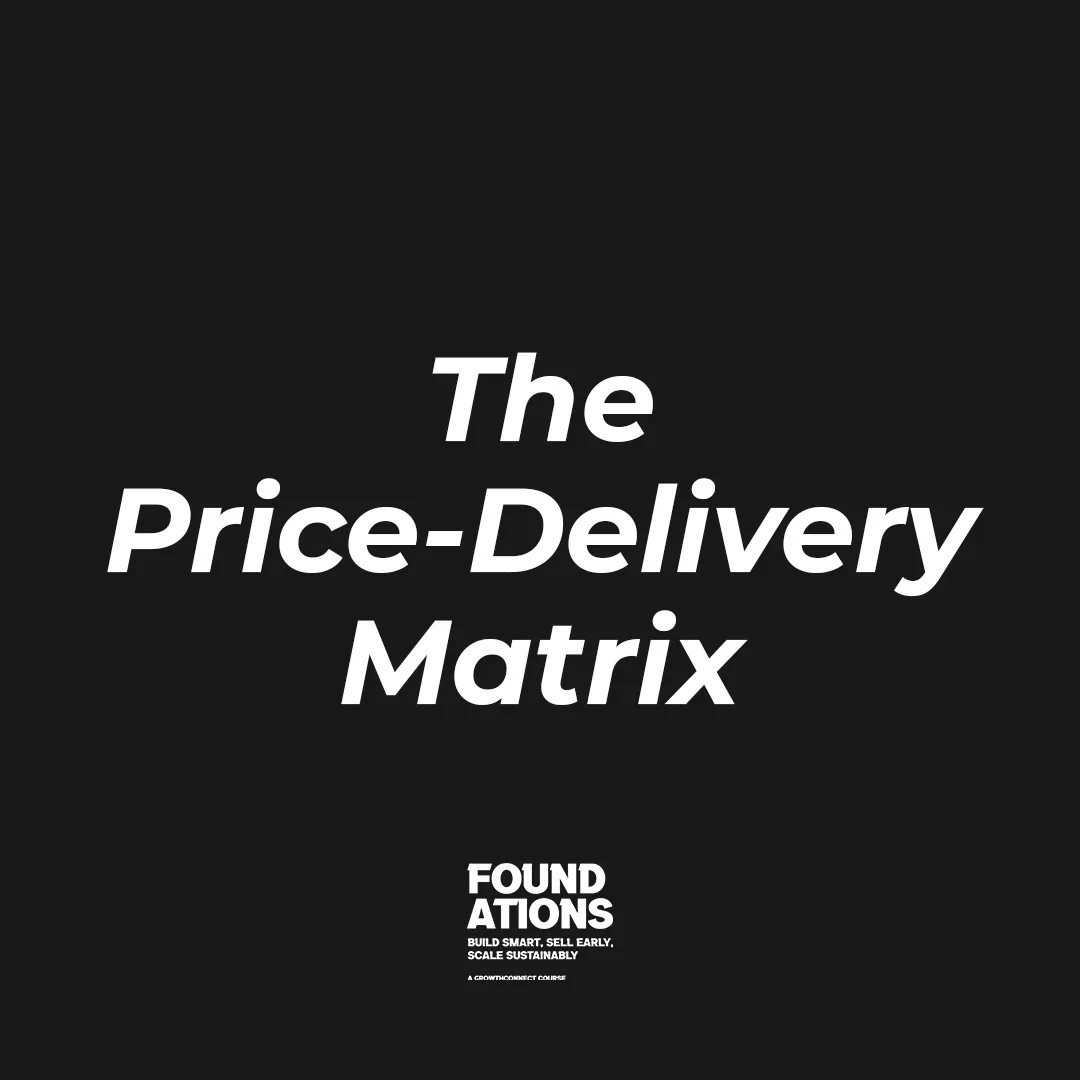 The Price-Delivery Matrix