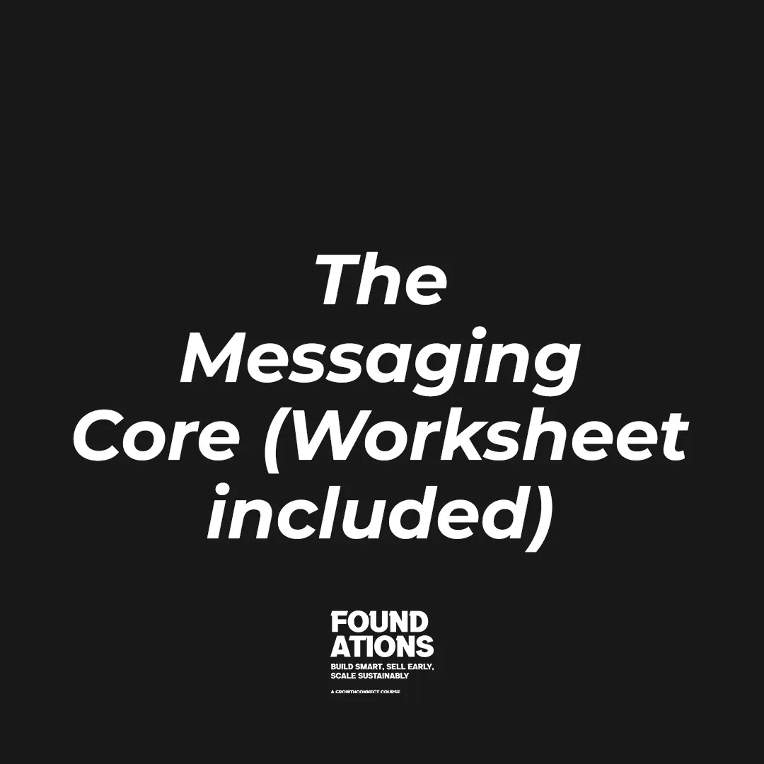 The Messaging Core (Worksheet included)