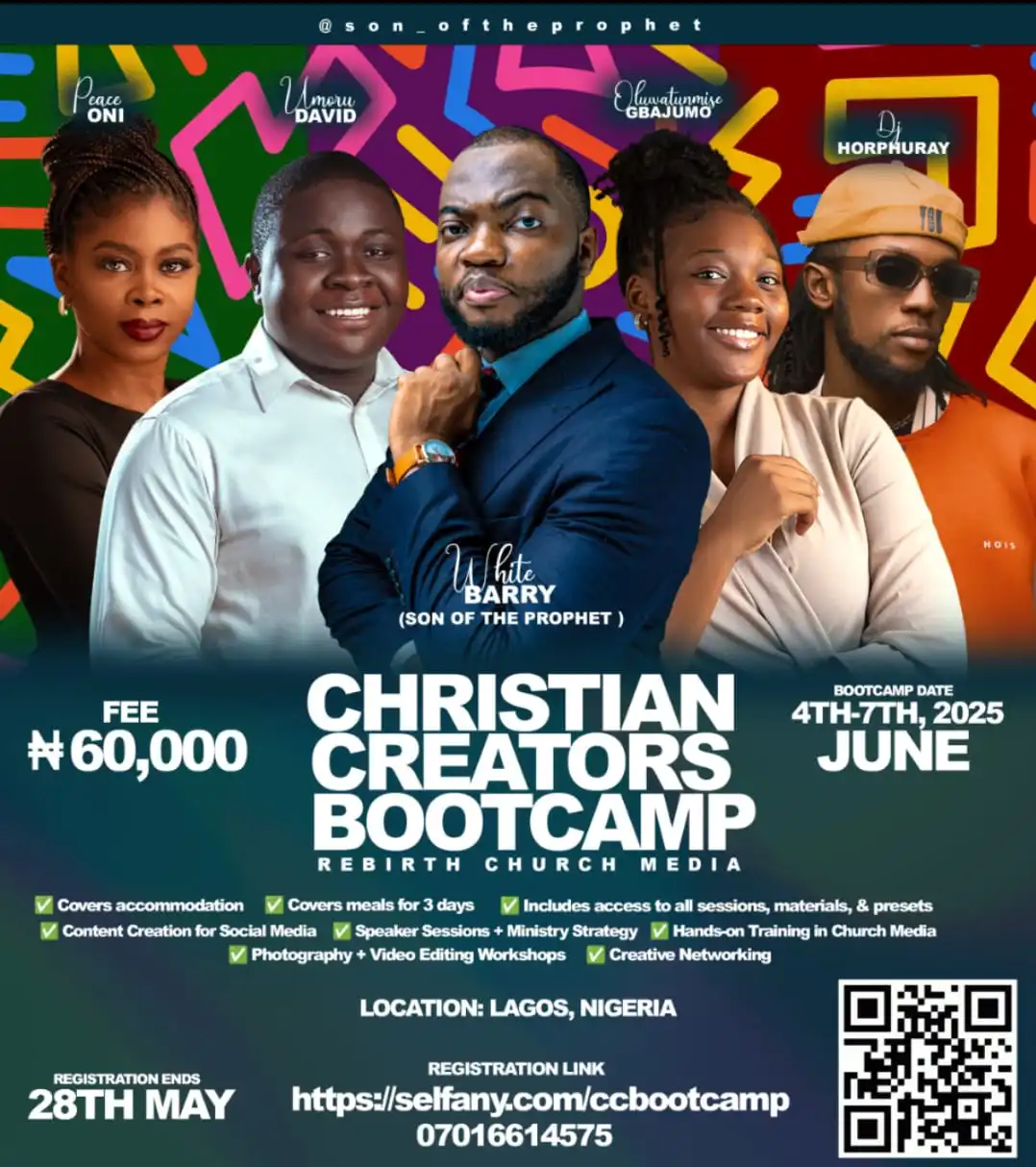 REBIRTH NIGERIA: Christian Creators Bootcamp
